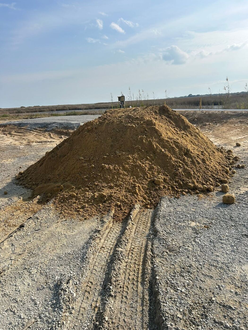 Fill dirt delivered