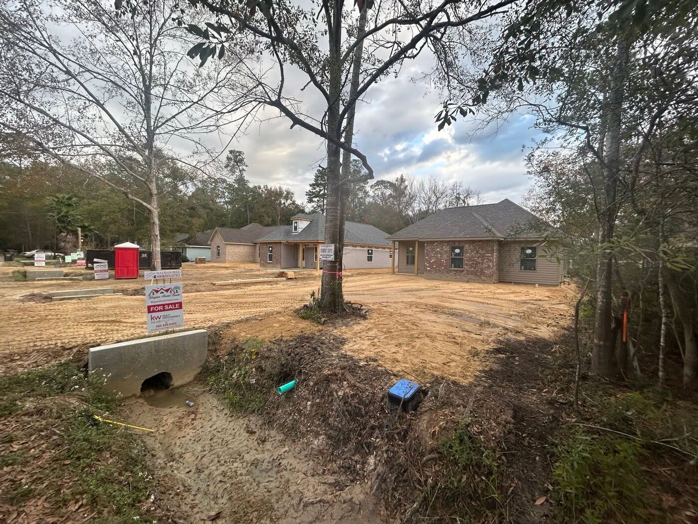 Culvert and drainage work